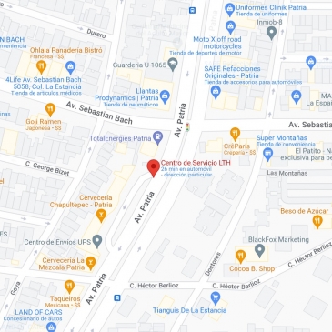 Centro de servicio LTH sucursal Patria