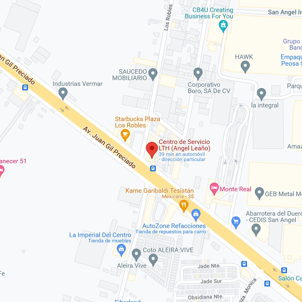 Centro de servicio LTH sucursal Ángel Leaño