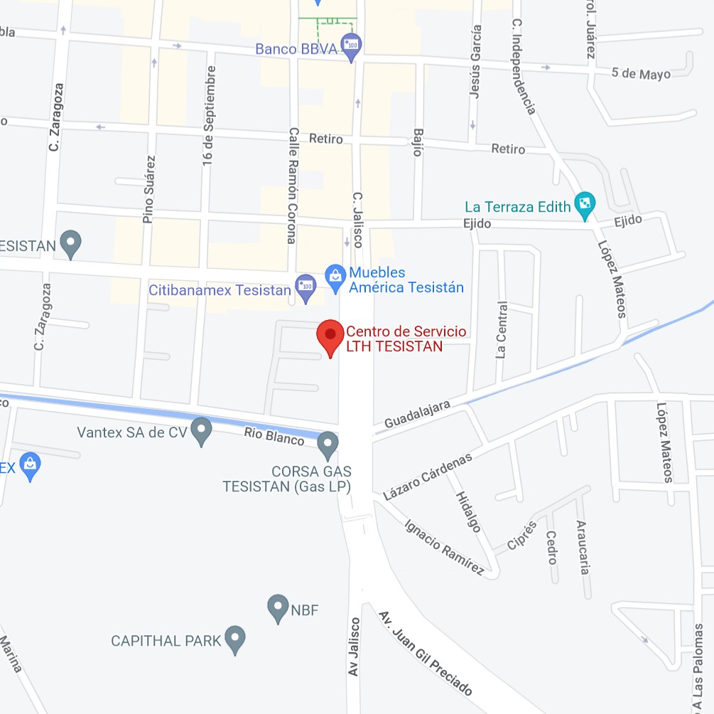 Centro de servicio LTH sucursal Tesistan