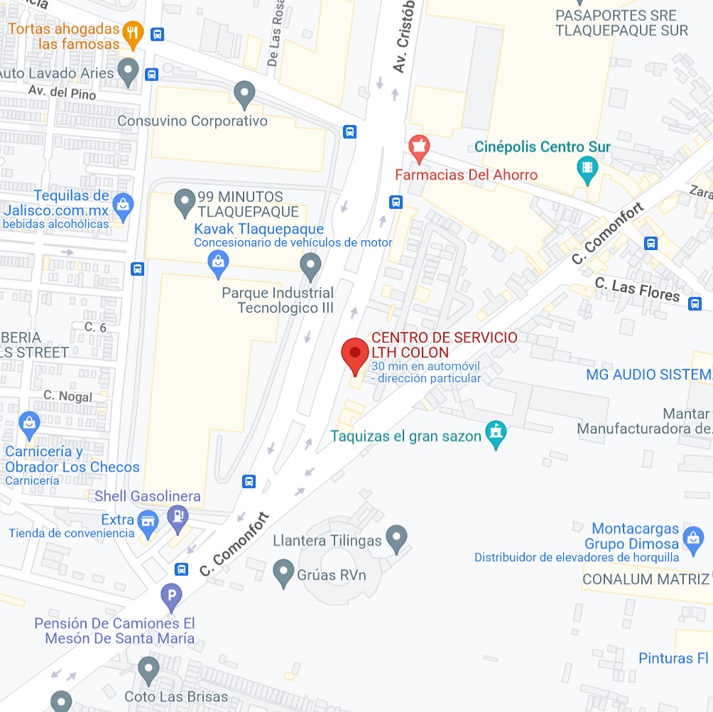 Centro de servicio LTH sucursal Colon